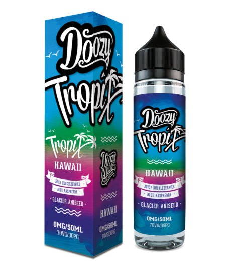 Hawaii Shortfill E-Liquid by Doozy Tropix 50ml - ECIGSTOREUK