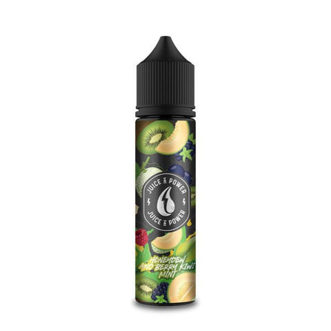 Honeydew &amp; Berries Kiwi Mint Shortfill E-Liquid by Juice N Power 50ml - ECIGSTOREUK