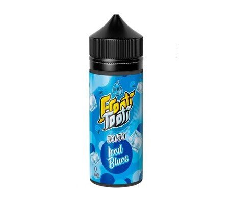 Iced Blue 50/50 Shortfill E Liquid by Frooti Tooti 100ml - ECIGSTOREUK