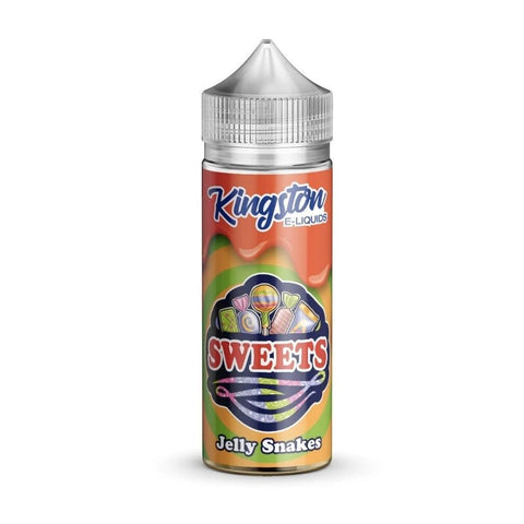 Jelly Snakes Shortfill E Liquid by Kingston Sweets 100ml - ECIGSTOREUK
