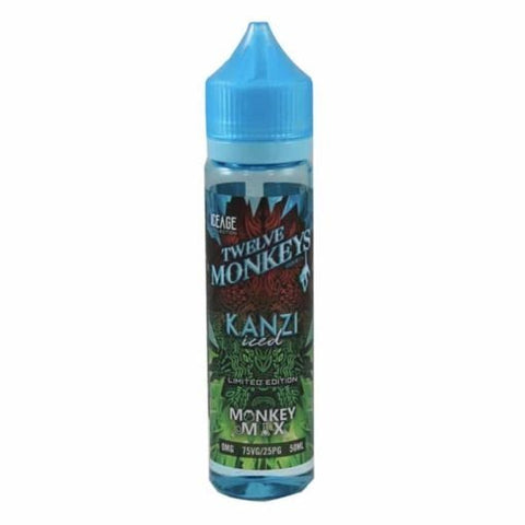 Kanzi Iced Shortfill E-Liquid by Twelve Monkeys 50ml - ECIGSTOREUK