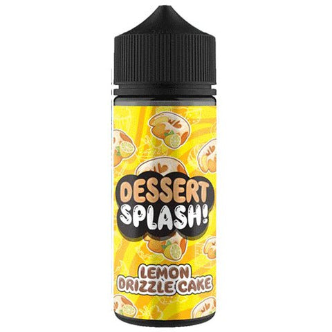 Lemon Drizzle Cake Shortfill E Liquid by Dessert Splash 100ml - ECIGSTOREUK