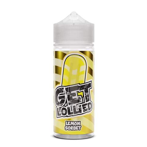 Lemon Sorbet Shortfill E-Liquid by By Ultimate Puff Get Lollied 100ml - ECIGSTOREUK