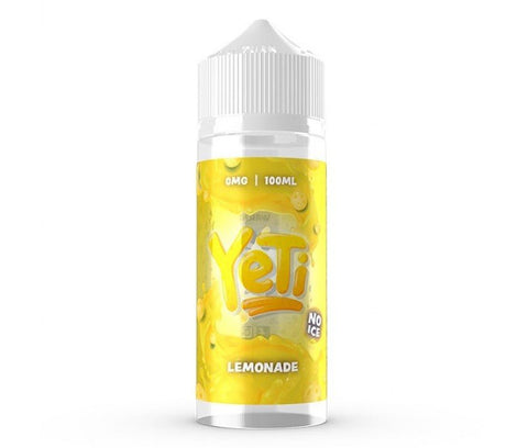 Lemonade Shortfill E-Liquid by Yeti Defrosted 100ml - ECIGSTOREUK