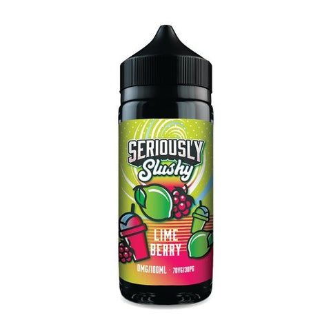Lime Berry Seriously Slushy Shortfill E-Liquid by Doozy Vape Co 100ml - ECIGSTOREUK