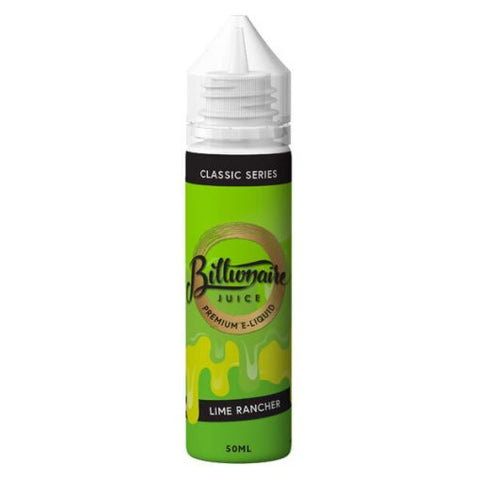 Lime Rancher Shortfill E-Liquid by Billionaire Juice 50ml - ECIGSTOREUK