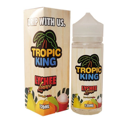 Lychee Luau Tropic King E-Liquid by Candy King 100ml - ECIGSTOREUK