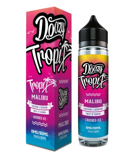 Malibu Shortfill E Liquid By Doozy Tropix 50ml - ECIGSTOREUK