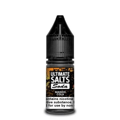 Mango Cola Nic Salt E-Liquid by Ultimate Salts Soda 10ml - ECIGSTOREUK