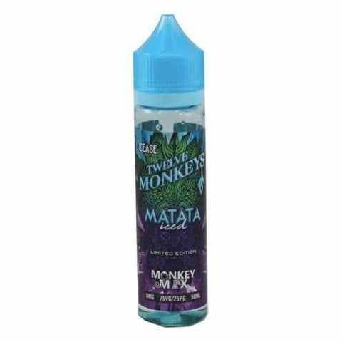 Matata Iced Shortfill E-Liquid by Twelve Monkeys 50ml - ECIGSTOREUK