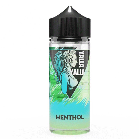 Menthol Shortfill E-Liquid by By Yalla Yalla UJ 100ml - ECIGSTOREUK