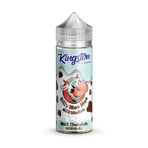 Mint Chocolate Milkshake E Liquid by Kingston Silly Moo Moo 100ml - ECIGSTOREUK
