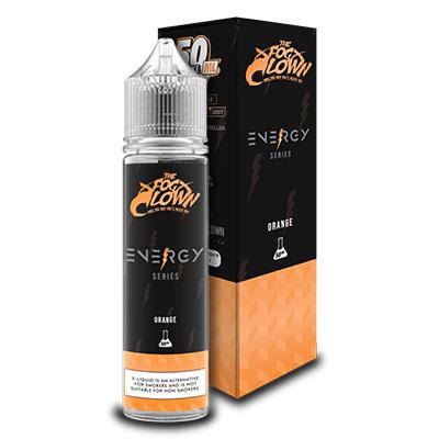 Orange Energy Series Shortfill E-Liquid by The Fog Clown 50ml - ECIGSTOREUK