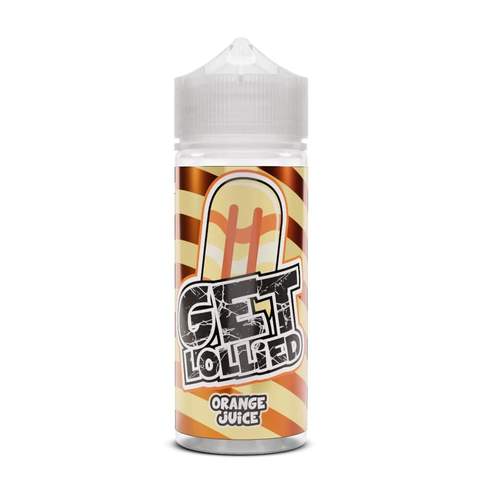 Orange Juice Shortfill E-Liquid by By Ultimate Puff Get Lollied 100ml - ECIGSTOREUK