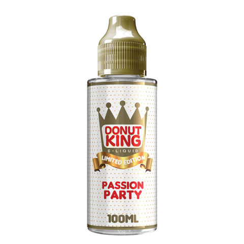Passion Party Shortfill E-Liquid By Donut King (LE) 100ml - ECIGSTOREUK