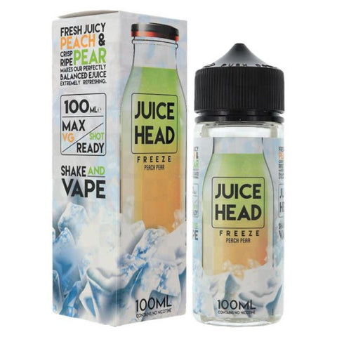Peach Pear Freeze E-Liquid Shortfill by Juice Head 100ml - ECIGSTOREUK