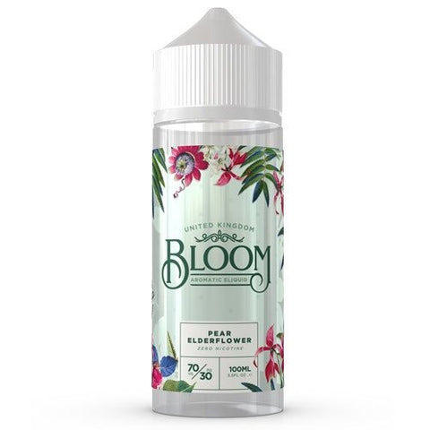 Pear Elderflower Shortfill E-Liquid by Bloom 100ml - ECIGSTOREUK