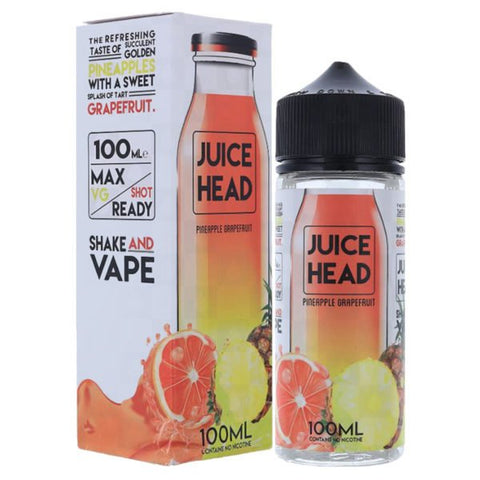 Pineapple Grapefruit E-Liquid Shortfill by Juice Head 100ml - ECIGSTOREUK