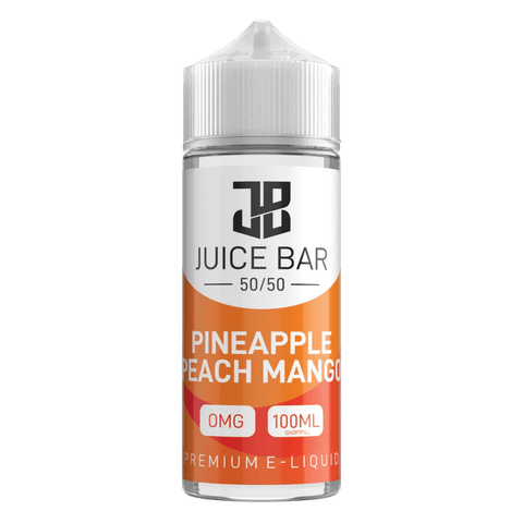 Pineapple Peach Mango Shortfill E Liquid by Juice Bar 50/50 100ml - ECIGSTOREUK