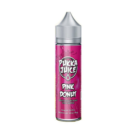 Pink Donut Shortfill E-Liquid by Pukka Juice 50ml - ECIGSTOREUK