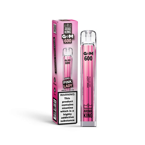 Pink Lady Aroma King Gem Disposable Device 600 Puffs - ECIGSTOREUK