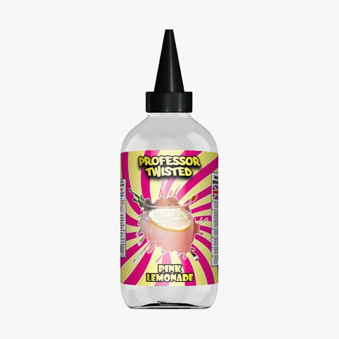 Pink Lemonade Shortfill E-Liquid by Professor Twisted 200ml - ECIGSTOREUK