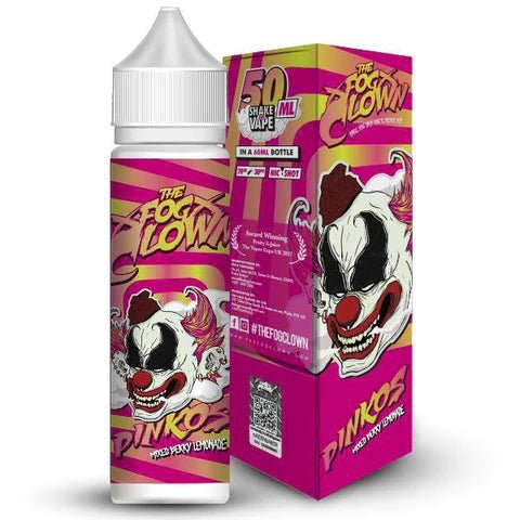 Pinkos Shortfill E-Liquid by The Fog Clown 50ml - ECIGSTOREUK
