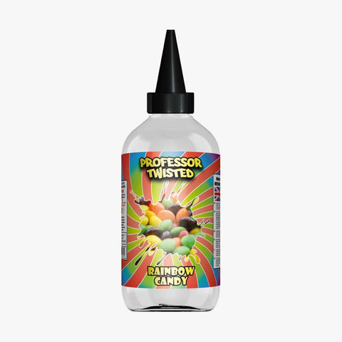 Rainbow Candy Shortfill E-Liquid by Professor Twisted 200ml - ECIGSTOREUK