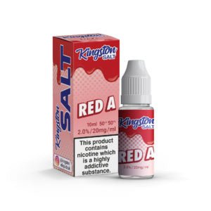 Red A Nic Salt E-Liquid by Kingston 10ml - ECIGSTOREUK