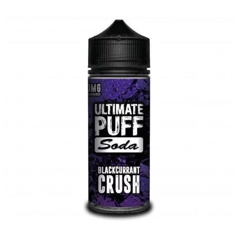 Soda Blackcurrant Crush Shortfill E Liquid by Ultimate Puff 100ml - ECIGSTOREUK