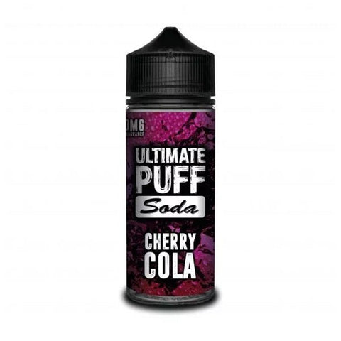Soda Cherry Cola Shortfill E Liquid by Ultimate Puff 100ml - ECIGSTOREUK