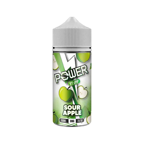 Sour Apple Power E-Liquid by Juice N Power 100ml - ECIGSTOREUK