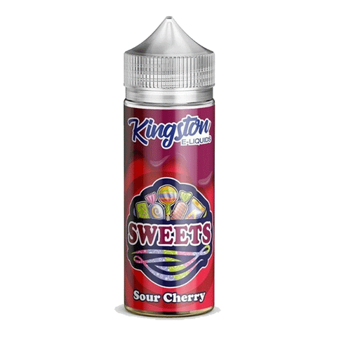 Sour Cherry Shortfill E Liquid by Kingston Sweets 100ml - ECIGSTOREUK