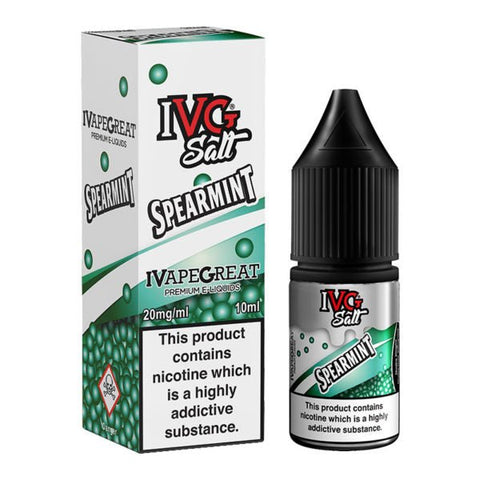 Spearmint Sweets Nic Salt E-Liquid By I VG - ECIGSTOREUK