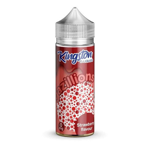 Strawberry Gazzilions Shortfill E Liquid by Kingston 100ml - ECIGSTOREUK