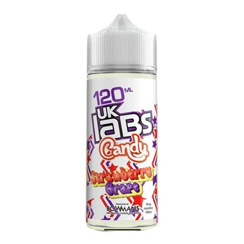 Strawberry Grape Candy Shortfill E Liquid by UK Labs 100ml - ECIGSTOREUK