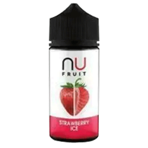 Strawberry Ice E-Liquid Shortfill by NU Fruit 100ml - ECIGSTOREUK