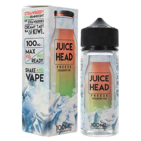 Strawberry Kiwi Freeze E-Liquid Shortfill by Juice Head 100ml - ECIGSTOREUK