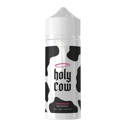 Strawberry Milkshake E Liquid by Holy Cow 100ml - ECIGSTOREUK