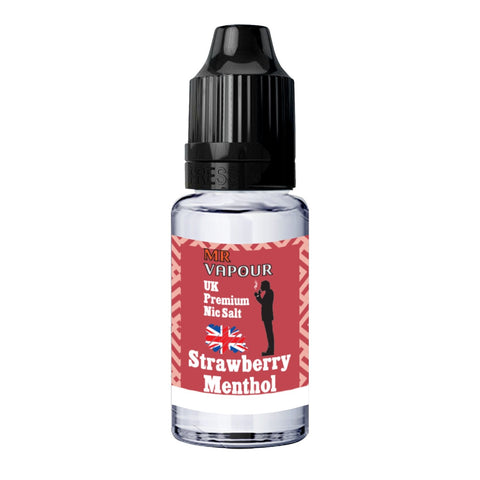 Strawberry Nic Salt E-Liquid by Mr Vapour 10ml - ECIGSTOREUK