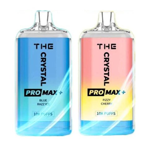 The Crystal Pro Max Plus 10000 Puffs Disposable Vape Pod - ECIGSTOREUK