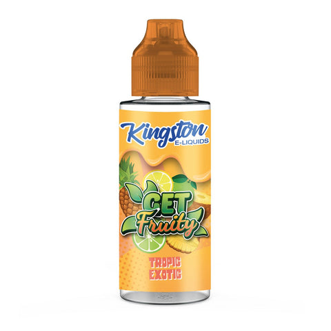 Tropic Exotic E Liquid by Kingston Get Fruity 100ml - ECIGSTOREUK