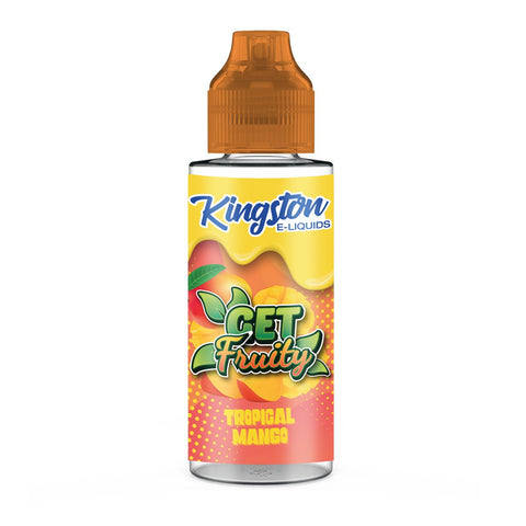 Tropical Mango E Liquid by Kingston Get Fruity 100ml - ECIGSTOREUK
