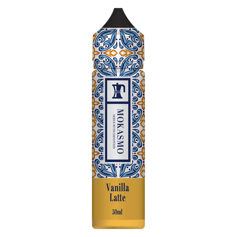 Vanilla Latte Shortfill E-Liquid by Zap Mokasmo 50ml - ECIGSTOREUK