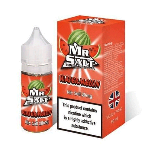 Watermelon Nic Salt E-Liquid by Mr Salt 10x10ml - ECIGSTOREUK