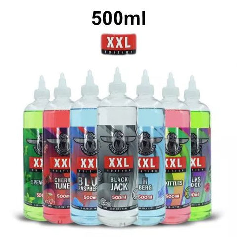 XXL Edition Shortfill E Liquid by Guardian Vape 500ml - ECIGSTOREUK