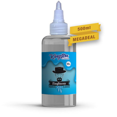 Zingberry Shortfill E Liquid By Kingston 500ml - ECIGSTOREUK